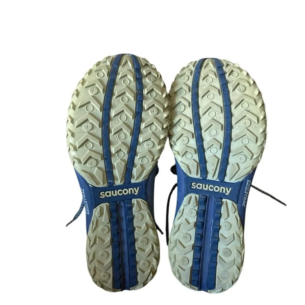 Saucony Women's Size 8 Athletic Shoes in Blue and White